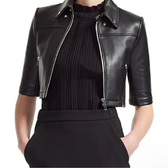 Maje Jackets & Blazers - Maje Brittany Leather Jacket